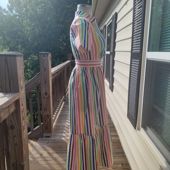 Target - Pride Woven Dress - Rainbow Stripe - Picture 4 of 6